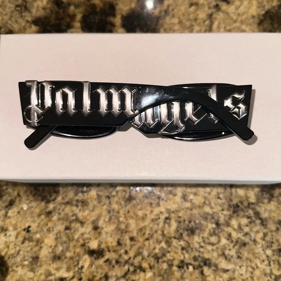 **SOLD** Palm Angels “Angel” Sunglasses Black - Picture 12 of 13